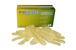 Латексные перчатки "Bi-Safe" в гроссовой коробке
